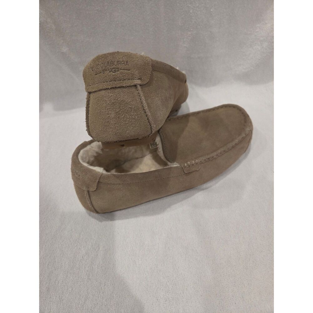 Koolabura by UGG Men's Tipton Suede Moccasin Slippers Chestnut Brown Size 13